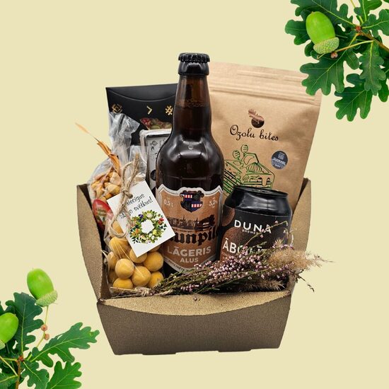 "Tautasdziesmas dungojot" Līgo -Jāņu dāvanu grozs